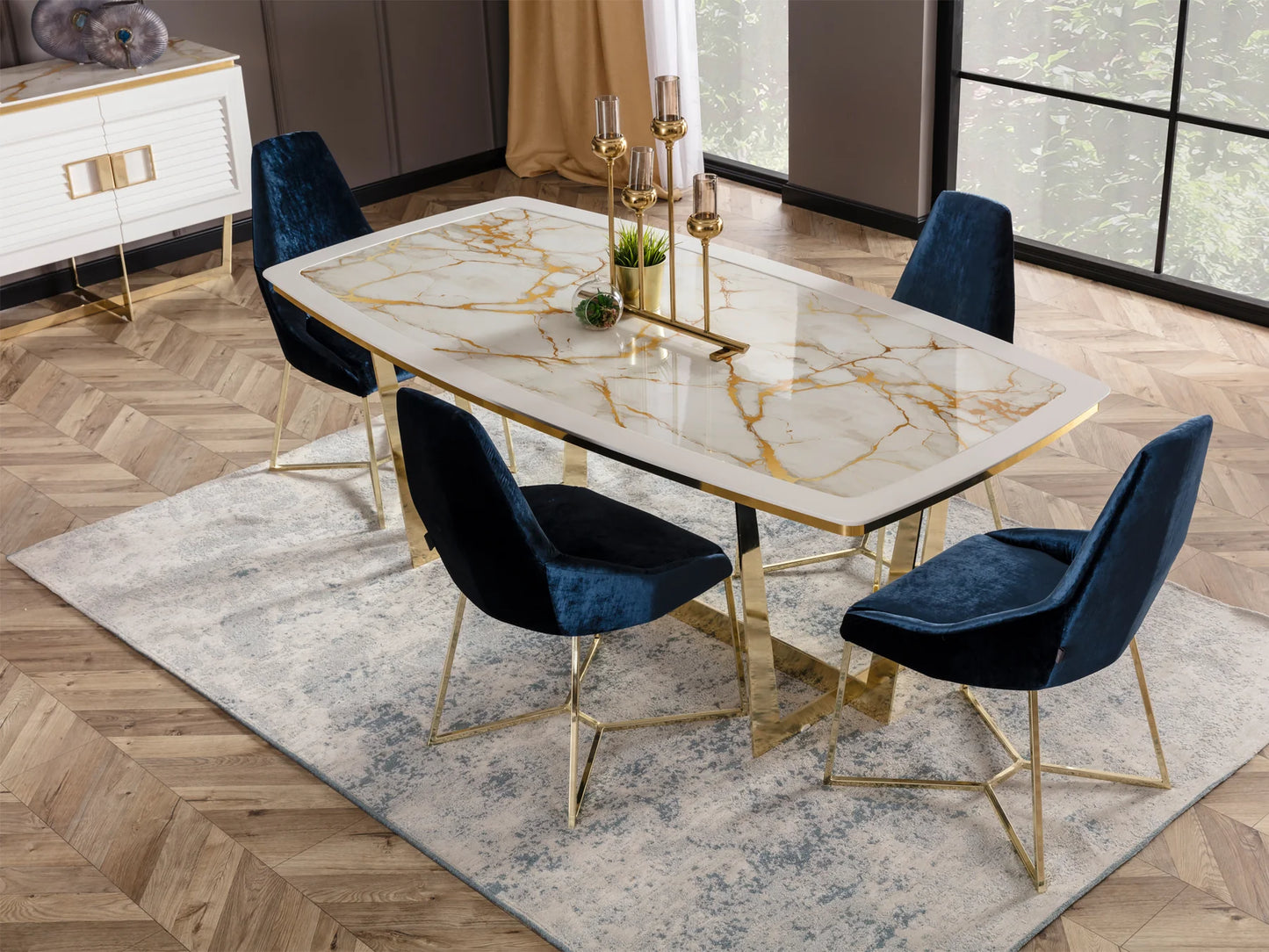 Milano Velvet Dining Chair