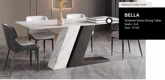 Bella Sintered Stone Dining Table