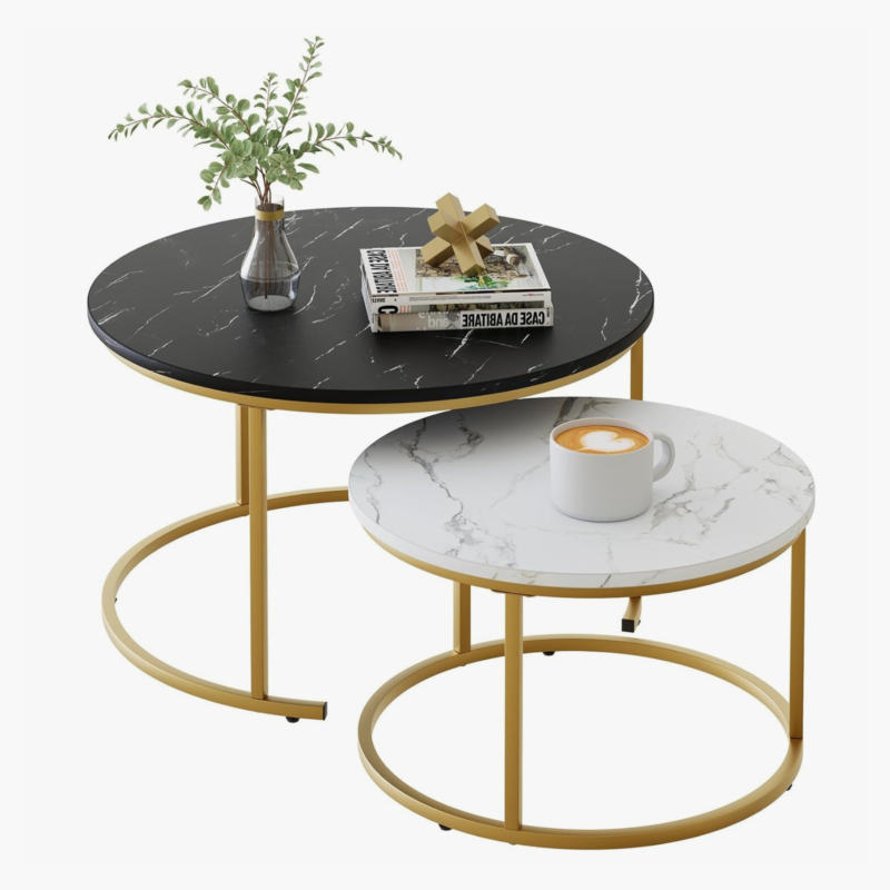 Celeste Coffee Table (Set of 2) | Gold