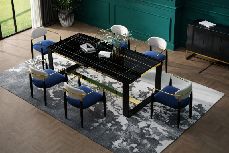 Soleil Dining Chair Blue