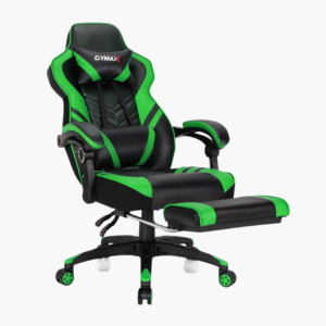 Cymax Gaming Chair (Black/Green)