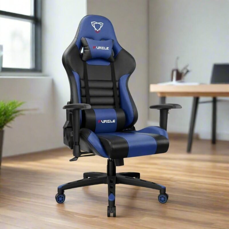 Falcon Gaming Chair (Black/Blue)