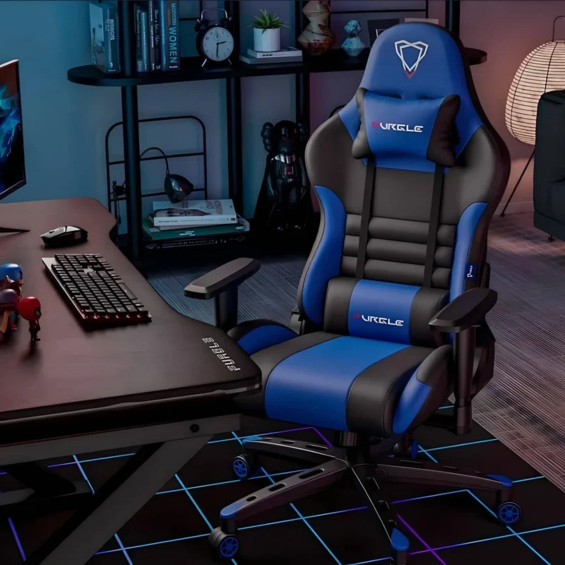Falcon Gaming Chair (Black/Blue)