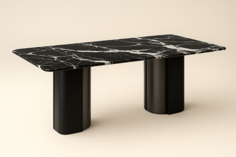 Nero Marble Dining Table