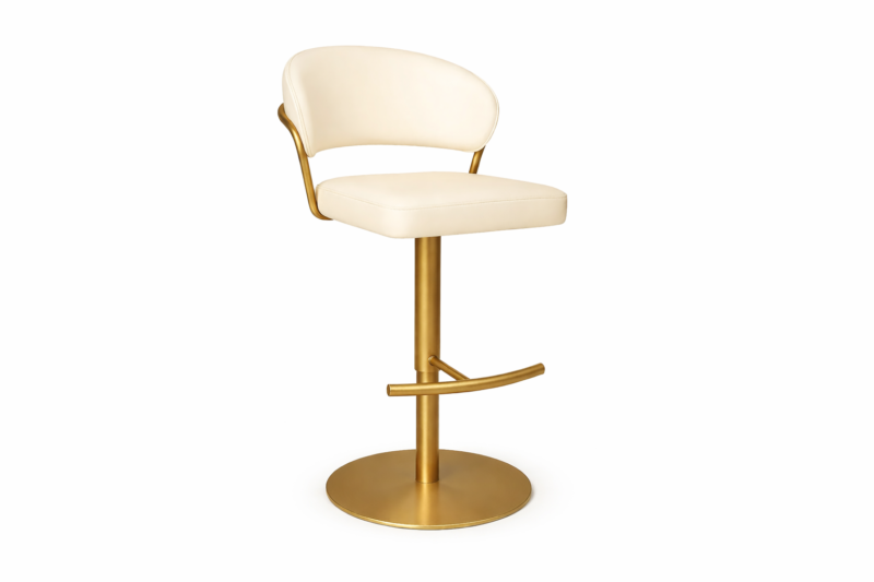 Luxe Curve Bar Stool