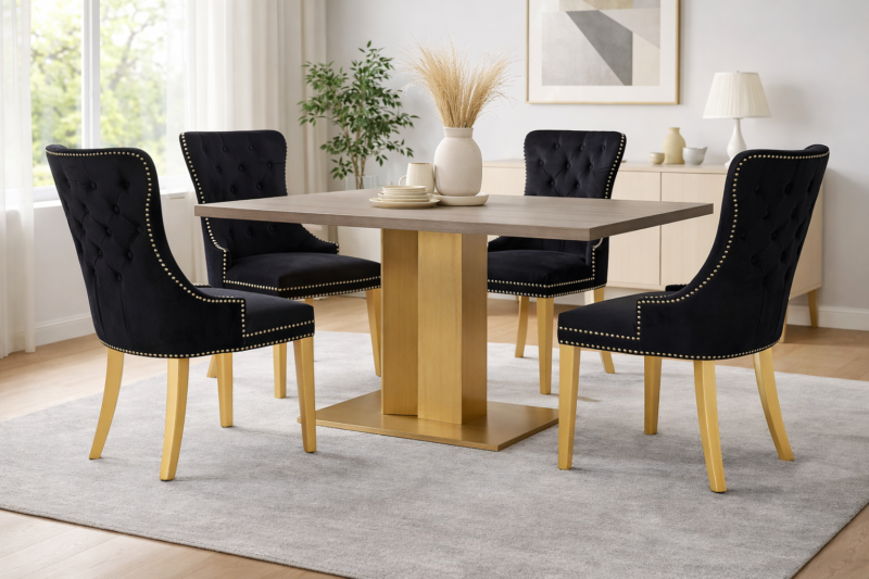 Luxe Diamond Dining Chair Luxe Diamond Dining Chair