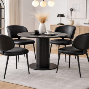 Noir Minimal Dining Chair