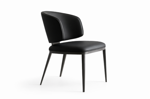 Noir Minimal Dining Chair