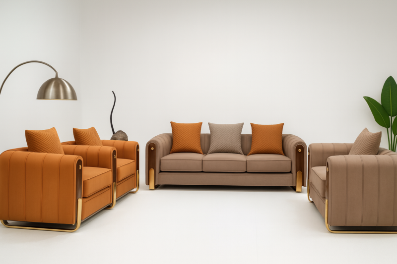 Milano Duo-Tone Sofa Set